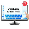 ASUS VT229H Monitor PC 54,6 cm (21.5") 1920 x 1080 Pixel Full HD LED Touch screen Nero