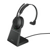 Jabra Evolve2 65 Auricolare Wireless A Padiglione Ufficio USB tipo A Bluetooth Base di ricarica Nero
