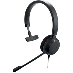 Jabra Evolve 20 Auricolare Cablato A Padiglione Ufficio USB Type-C   USB Type-A Nero