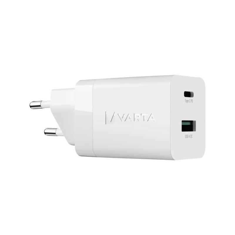 Varta 57955 101 111 Caricabatterie per dispositivi mobili Universale Bianco AC Ricarica rapida Interno