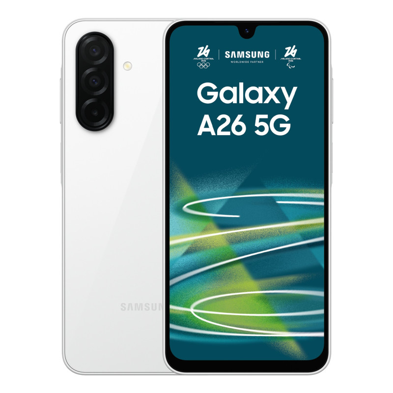 Samsung Galaxy A26 5G, Smartphone con Funzioni intelligenti, Display Super AMOLED 6.7”, 6GB RAM, 128GB, Batteria 5.000 mAh,