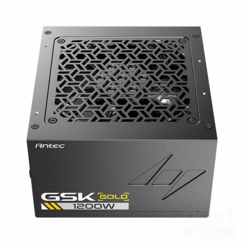 Antec GSK1200 EC offre bpotenza/b da 1200W, certificazione 80 PLUS Gold e design PhaseWave per la massima bstabilità/b. Ideale p