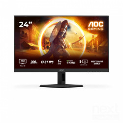 AOC 24G4HRE è un bmonitor gaming/b da 23.8" con bpannello Fast IPS/b, brisoluzione Full HD/b e bfrequenza di aggiornamento 200 H