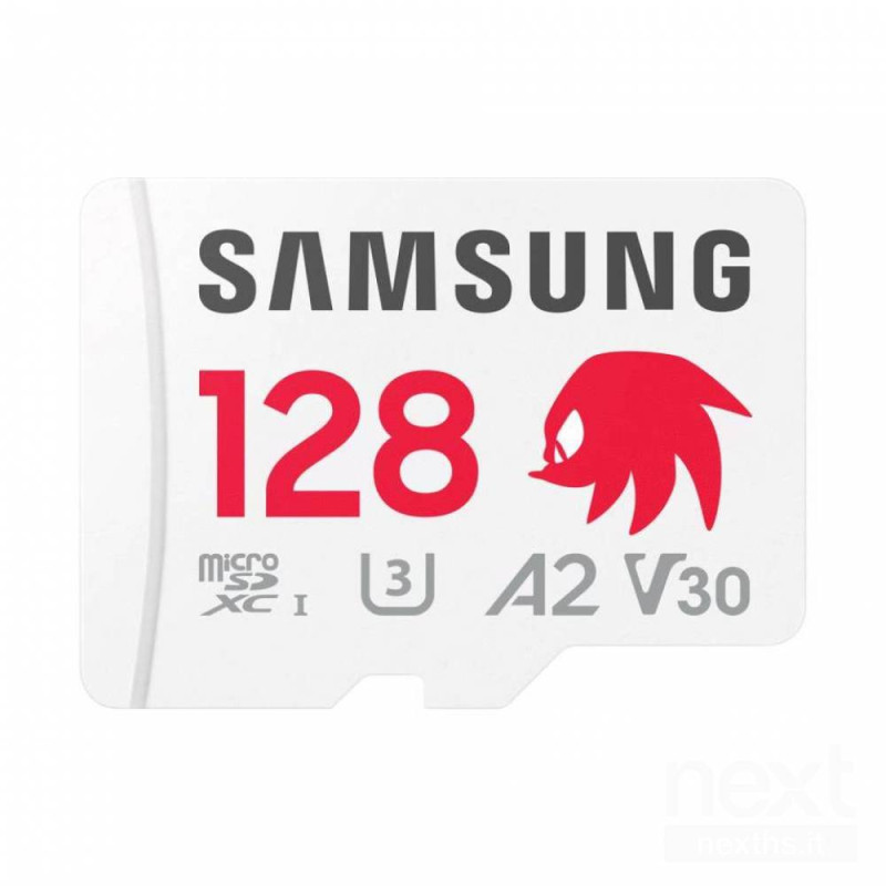 Samsung bSonic PRO Plus/b è una bscheda MicroSDXC/b da b128GB/b con bvelocità/b di lettura fino a b180 MB/s/b e scrittura fino a