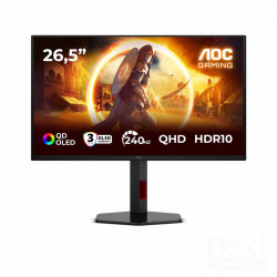 AOC Q27G4ZDR offre immagini nitide con risoluzione QHD a 240Hz e HDR10