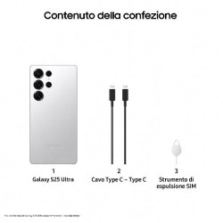 GALAXY S25 ULTRA 12+512GB TITANIUM WHITESILVER (SM-S938BZSGEUE)