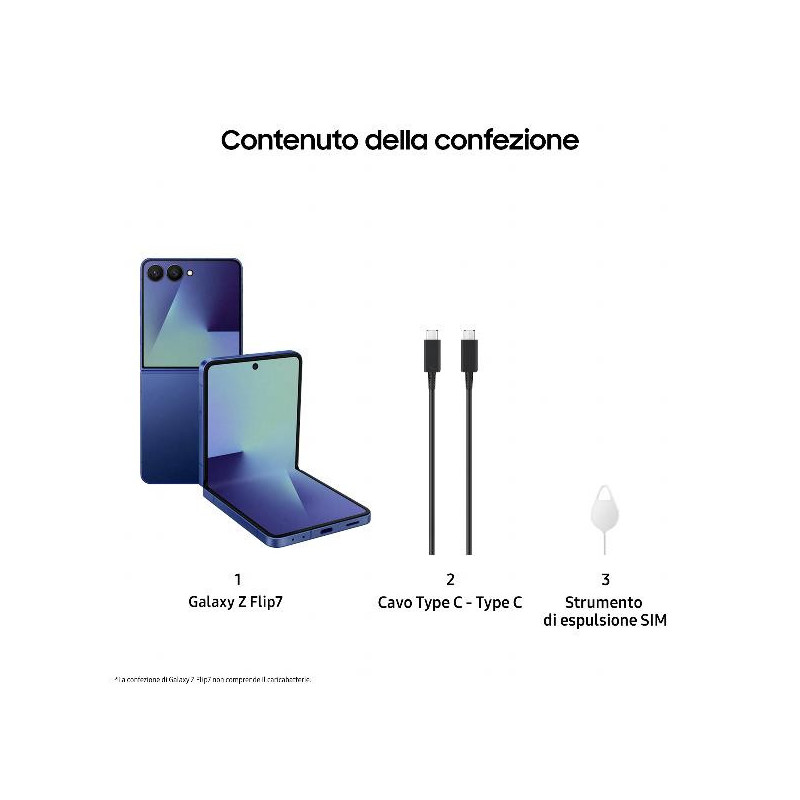 GALAXY Z FLIP7 12+512GB BLUE SHADOW (SM-F766BDBHEUE)