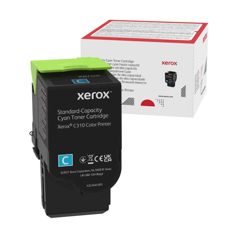 Xerox Cartuccia toner Ciano a Capacità standard da 2000 Pages per Stampante a colori ® C310​ ​multifunzione a colori ® C315