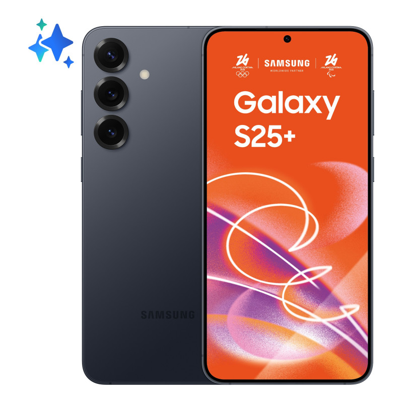 Samsung Galaxy S25+ SM-S936B DS 17 cm (6.7") Doppia SIM Android 15 5G USB tipo-C 12 GB 256 GB 4900 mAh Nero