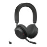 Jabra Evolve2 75 Auricolare Con cavo e senza cavo A Padiglione Musica e Chiamate USB tipo-C Bluetooth Base di ricarica Nero