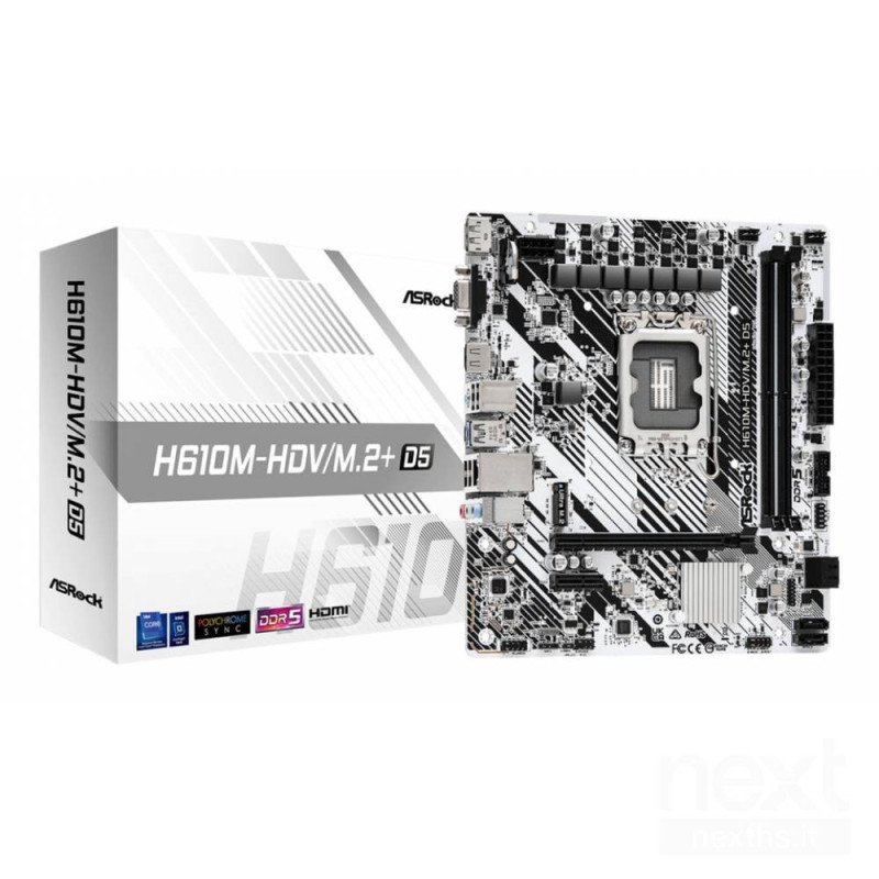 Asrock H610M-HDV/M.2+ D5