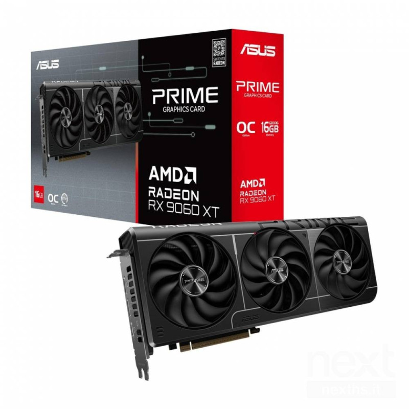 ASUS Prime Prime Radeon RX 9060 XT O16G