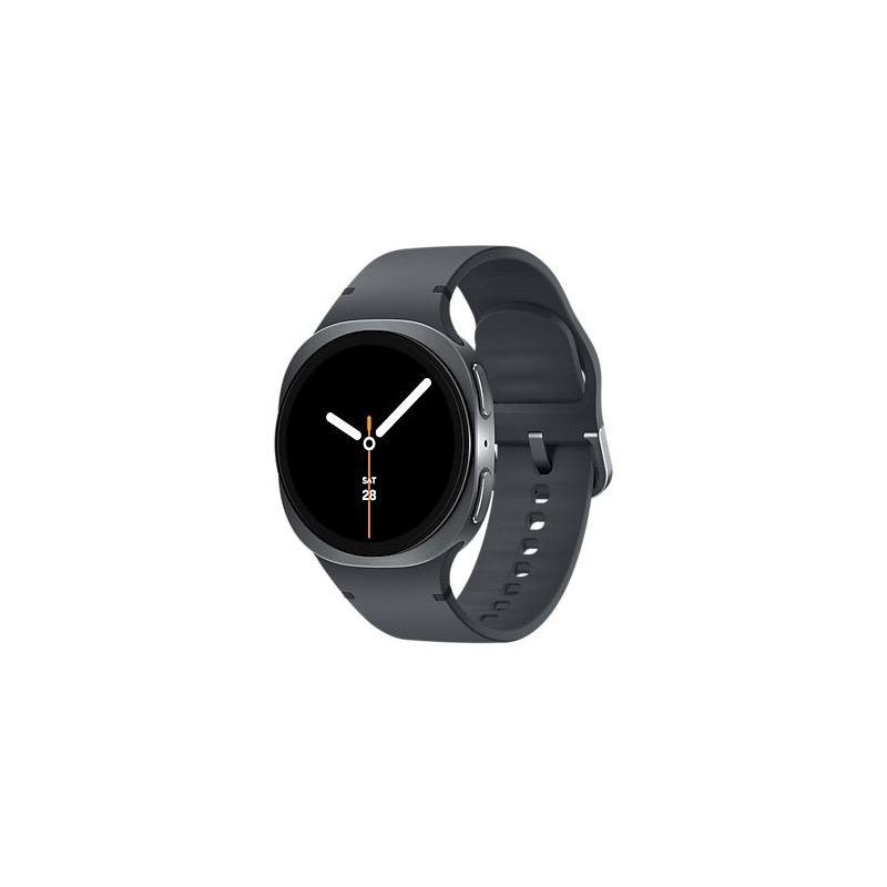 Samsung Galaxy Watch 8 3,3 cm (1.3") AMOLED 40 mm Digitale 438 x 438 Pixel Touch screen Grafite Wi-Fi GPS (satellitare)