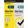 Norton 360 Deluxe + Utilities Ultimate protegge dai bvirus/b e offre 50GB di spazio cloud per 5 dispositivi. Ideale contro le bf