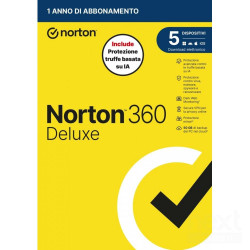 Norton 360 Deluxe protegge dai bvirus e