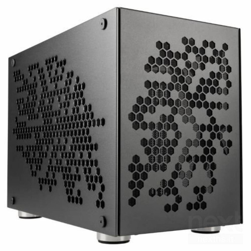 Kolink Rocket Heavy Vented e' un cube case, con supporto per mainboard minITX e alimentatore SFX/SFX-L.