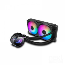 ASUS ROG Strix LC II 240 ARGB raffredda la tua CPU con un sistema a liquido silenzioso ed efficace. Offre illuminazione RGB pers