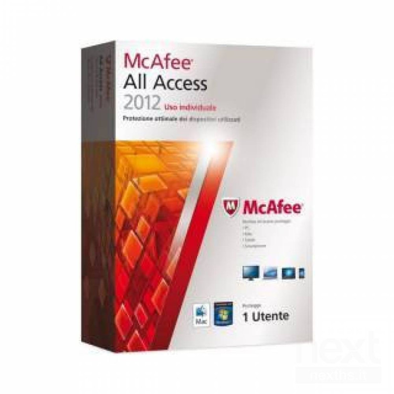 McAfee All Access 2013 Individual - Package completo ( 1 anno ) - 1 ut