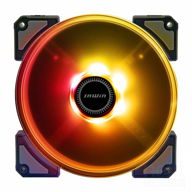 In Win ventola Crown AC120 Addressable RGB, con sistema PWM e dimensione 120mm