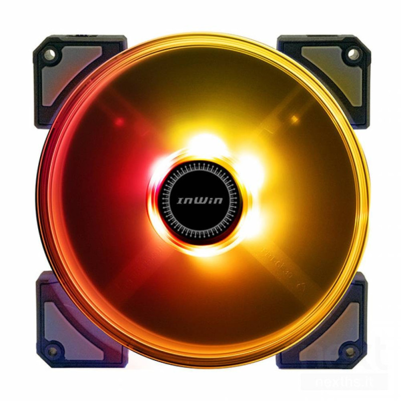 In Win ventola Crown AC140 Addressable RGB, con sistema PWM e dimensione 140mm