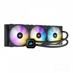 Corsair iCUE H170i Elite Sistema di raffreddamento per CPU ad altissime prestazioni per punti di montaggio radiatore da 420mm Co