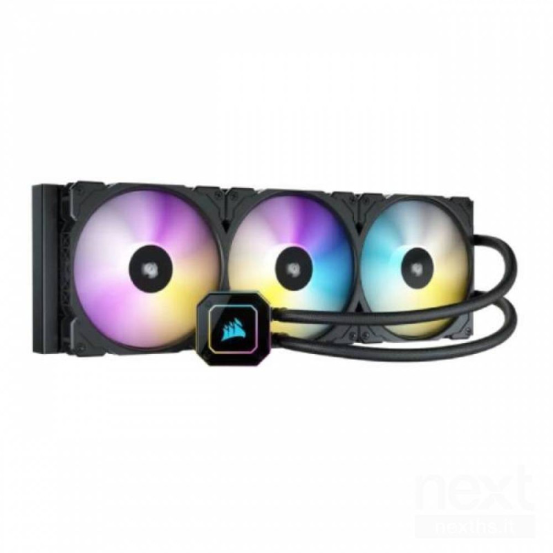 Corsair iCUE H170i Elite Sistema di raffreddamento per CPU ad altissime prestazioni per punti di montaggio radiatore da 420mm Co
