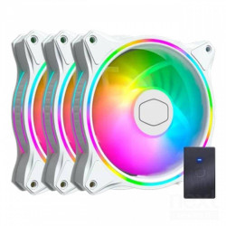 Cooler Master MasterFan MF120 Halo 3in1 White Edition