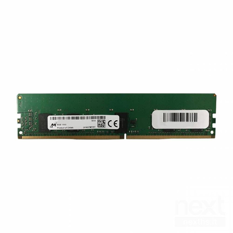 Micron MTA9ASF1G72PZ-2G6D1 offre bstabilità/b e baffidabilità/b grazie alla memoria RAM DDR4 ECC Registered 8GB 2666MHz dalle el