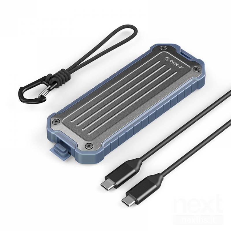 Orico OTPX-G2 è un box esterno per SSD con interfaccia USB Type-C che offre velocità di trasferimento fino a b10Gbps/b e capacit