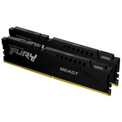 Kingston FURY Beast potenzia le prestazioni del PC con 32 GB di memoria bDDR5/b veloce a 5600 MT/s. Supporto per bIntel XMP 3.0/