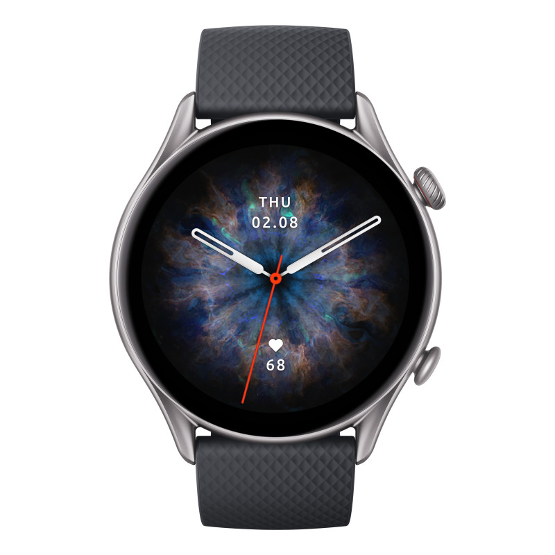 Amazfit Amazfit GTR3PROGB smartwatch e orologio sportivo 3,68 cm (1.45") AMOLED Digitale Nero GPS (satellitare)