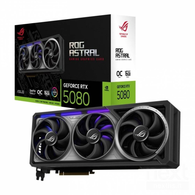 ASUS ROG Astral GeForce RTX 5080 OC Edition Scheda Grafica