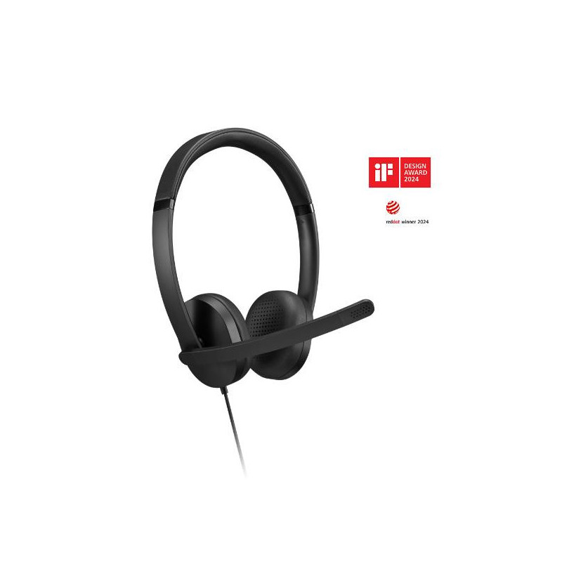 Cuffie stereo con cavo USB-A Lenovo Gen 2 (4XD1P83425)
