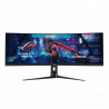 ASUS ROG Strix offre immaginibultra-wide/b su uno schermo curvo da 49". Ideale per il bgaming/b grazie al refresh rate di b144Hz