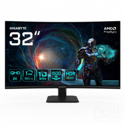GIGABYTE GS32QCA offre un'esperienza di gioco immersiva con il suo schermo bcurvo/b, refresh rate di b180Hz/b e tempo di rispost