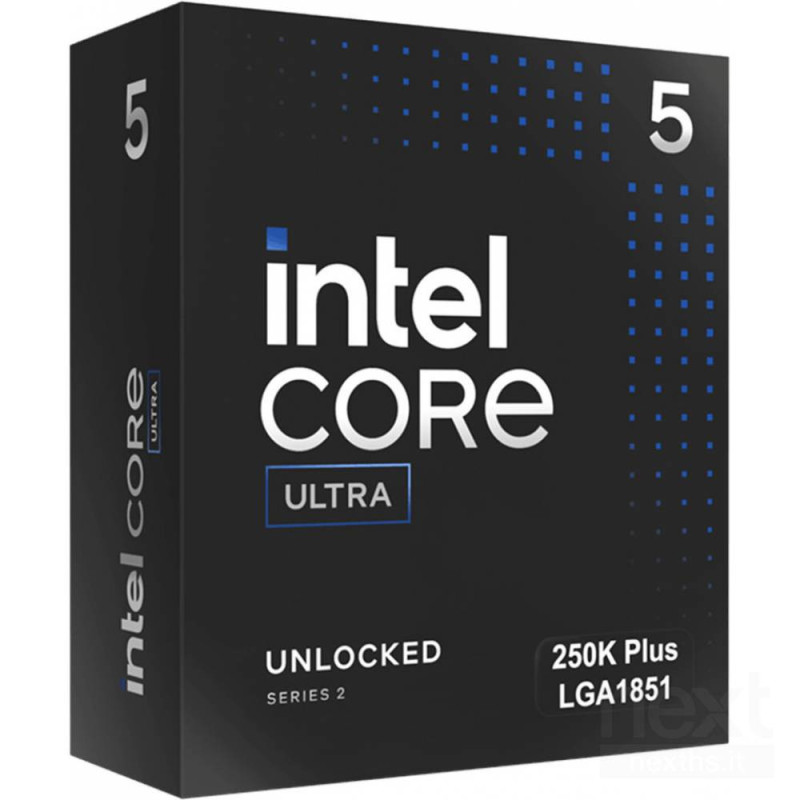 Intel Core Ultra 5 250K Plus offre prestazioni elevate con 6 core P e 12 core E. Ideale per bgaming/b e bproduttività/b, con gra