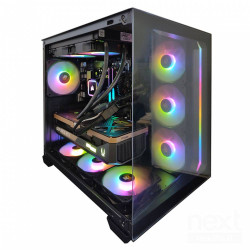 Serie NBOX modello 120 e' un PC desktop equipaggiato con processore AMD Ryzen 7 9800X3D, 32GB di memoria DDR5 e SSD da 2TB. bWi-