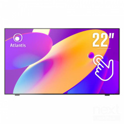 Atlantis T22 è un monitor touch da 21,45", con tecnologia fino a 10 tocchi simultanei.