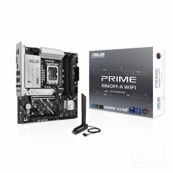 ASUS Prime B860M-A Wi-Fi e' una scheda madre con chipset Intel B860, 4 slot di RAM DDR5 e 2 slot M.2. bWi-Fi presente sulla sche