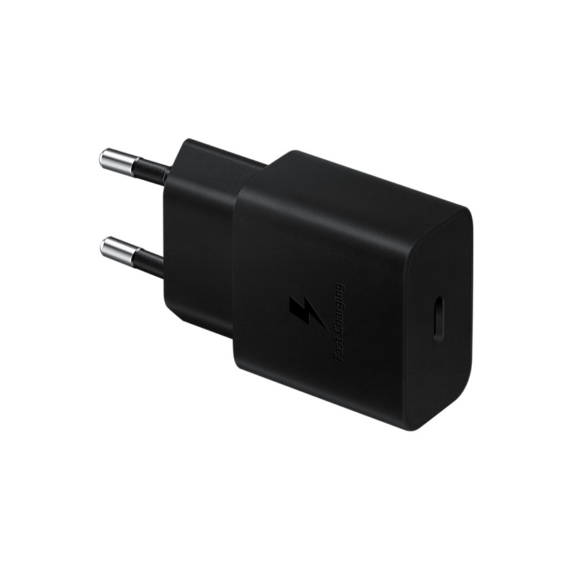 SAMSUNG POWER WALL CHARGER 15W USB-C BLACK EP-T1510NBEGEU