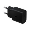 SAMSUNG POWER WALL CHARGER 15W USB-C BLACK EP-T1510NBEGEU