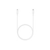 SAMSUNG CABLE USB-C TO USB-C 5A 1M WHITE EP-DN975BWEGWW
