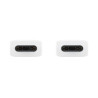 SAMSUNG CABLE USB-C TO USB-C 5A 1M WHITE EP-DN975BWEGWW