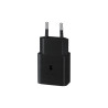 SAMSUNG POWER WALL CHARGER 15W USB-C BLACK EP-T1510NBEGEU