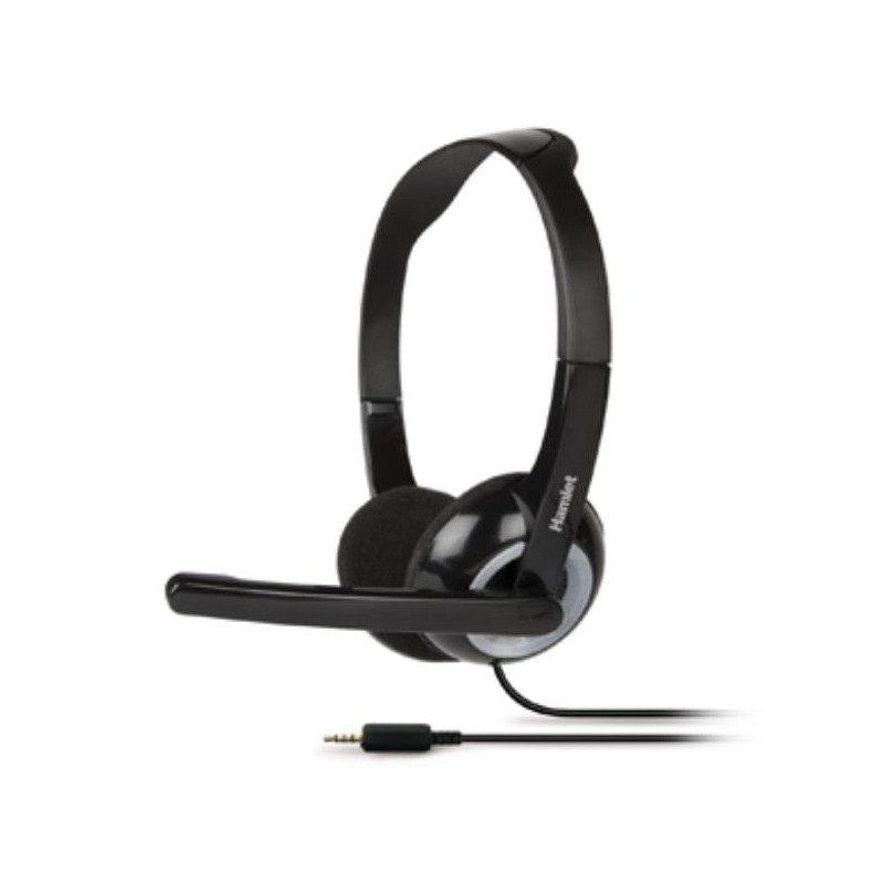 CUFFIA CON MICROFONO - SINGOLO JACK 3.5" (HHEADMJJ)