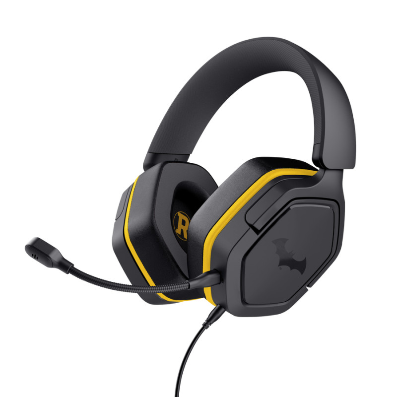 CUFFIE GAMING CABLATE JACK 3,5MM LICENZIATE BATMAN - MULTIPIATTAFORMA OVER-EAR, DRIVER 50M