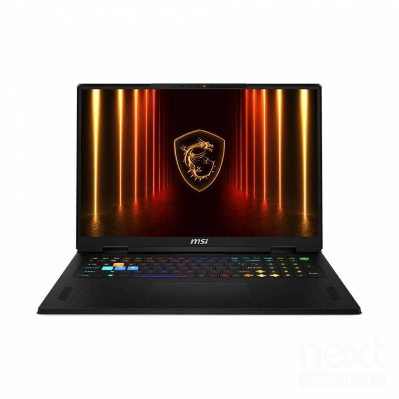MSI Vector 18 HX offre prestazioni gaming di alto livello con Intel Core Ultra 9 e RTX 5090. Display QHD+ 240Hz da 18 pollici pe