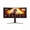 AOC CU34G4 è un bmonitor curvo/b da 34" con brisoluzione UWQHD/b e bfrequenza 180 Hz/b. Offre bgameplay fluido/b, bHDR10/b e bte