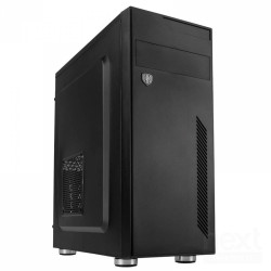 Kolink KLA-003 è un bcase Midi Tower/b versatile, ideale per bconfigurazioni PC/b ATX, micro ATX e Mini-ITX, con connettività US