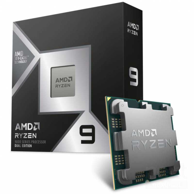 AMD Ryzen 9 9950X3D2 offre massime prestazioni bmulti-core/b e cache elevata. Ideale per applicazioni complesse e carichi di lav
